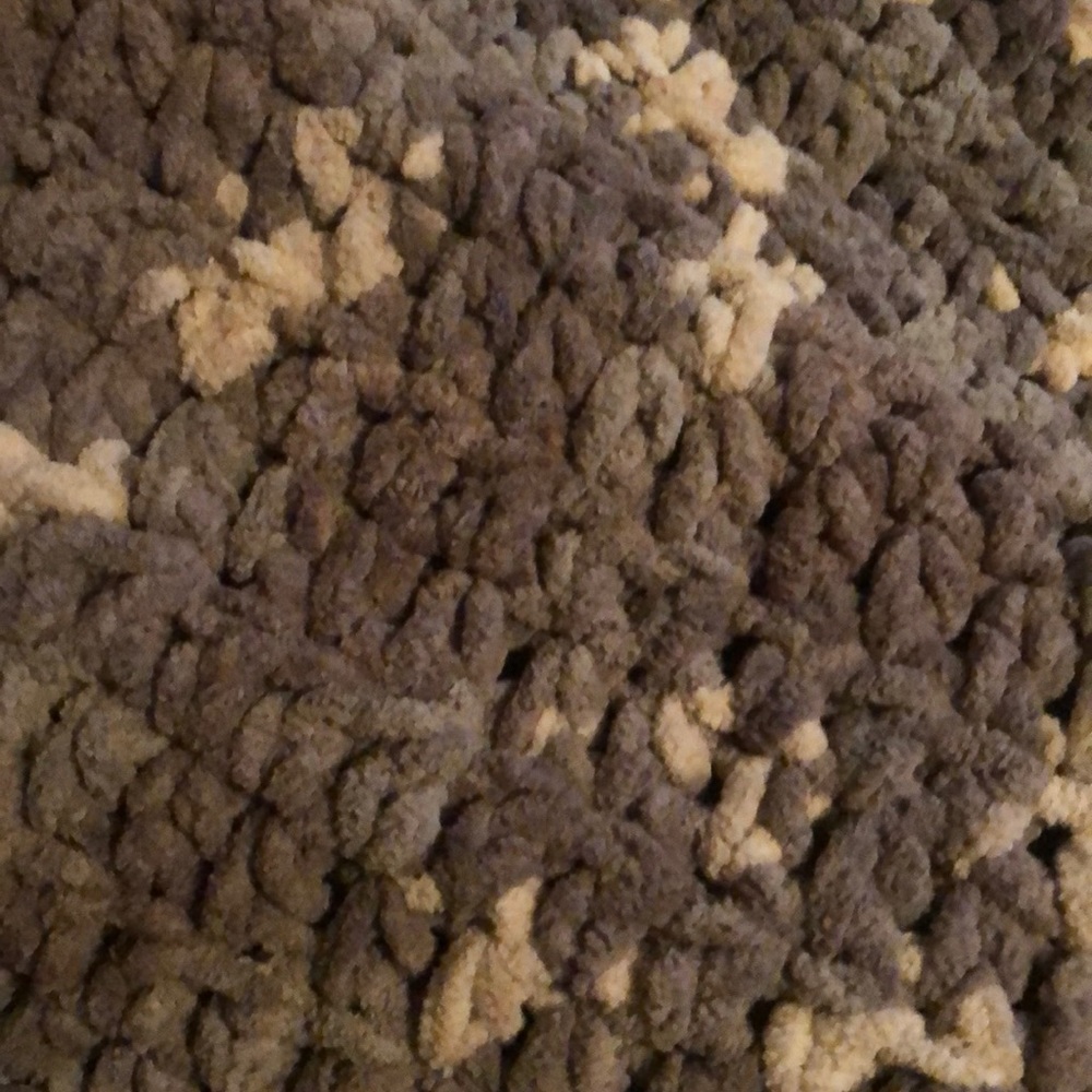 Handmade crochet blanket
